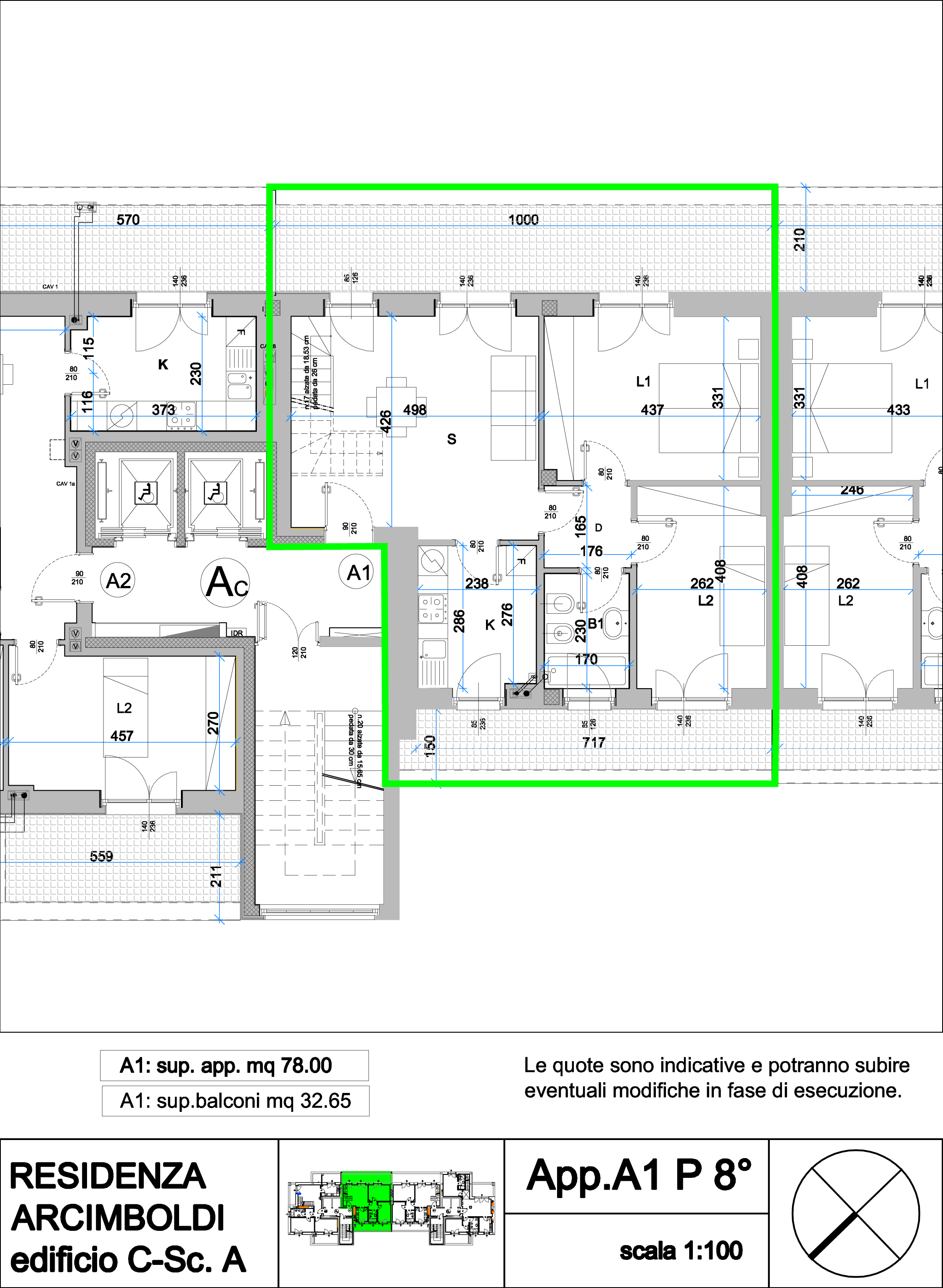  vendita attico nuova costruzione residenza Arcimboldi Bicocca Milano