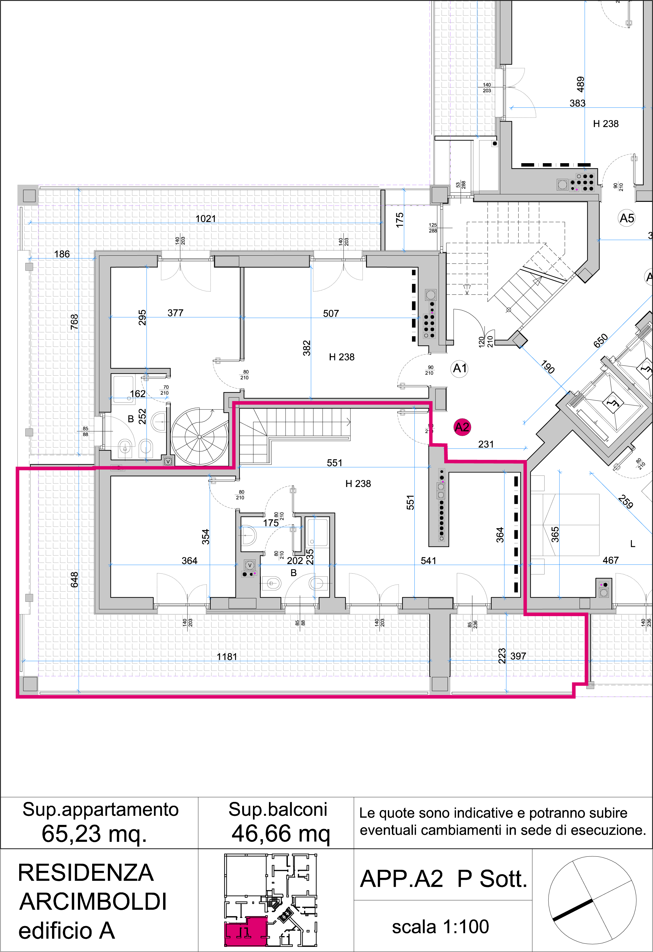  vendita attico nuova costruzione residenza Arcimboldi Bicocca Milano