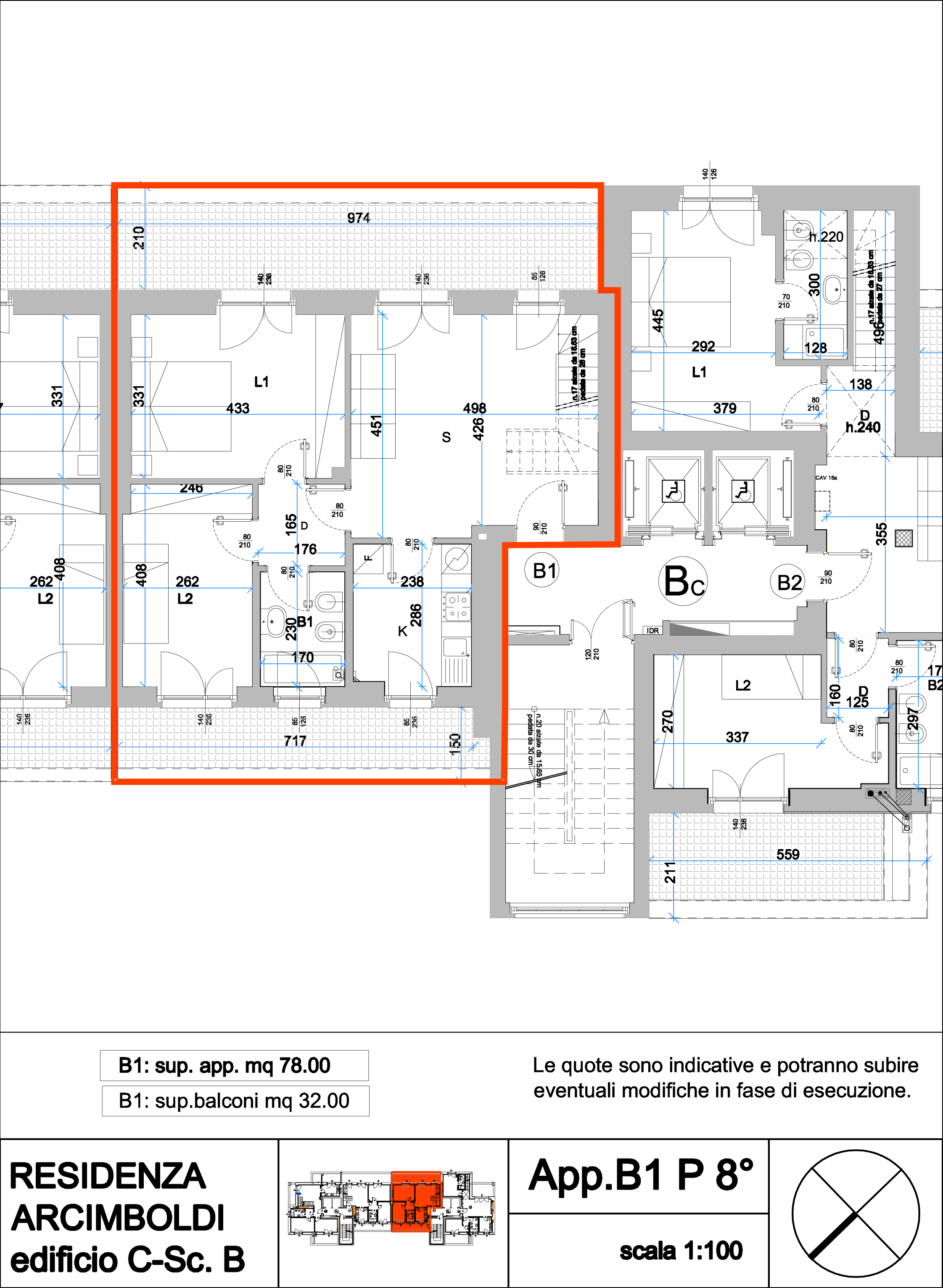  vendita attico nuova costruzione residenza Arcimboldi Bicocca Milano