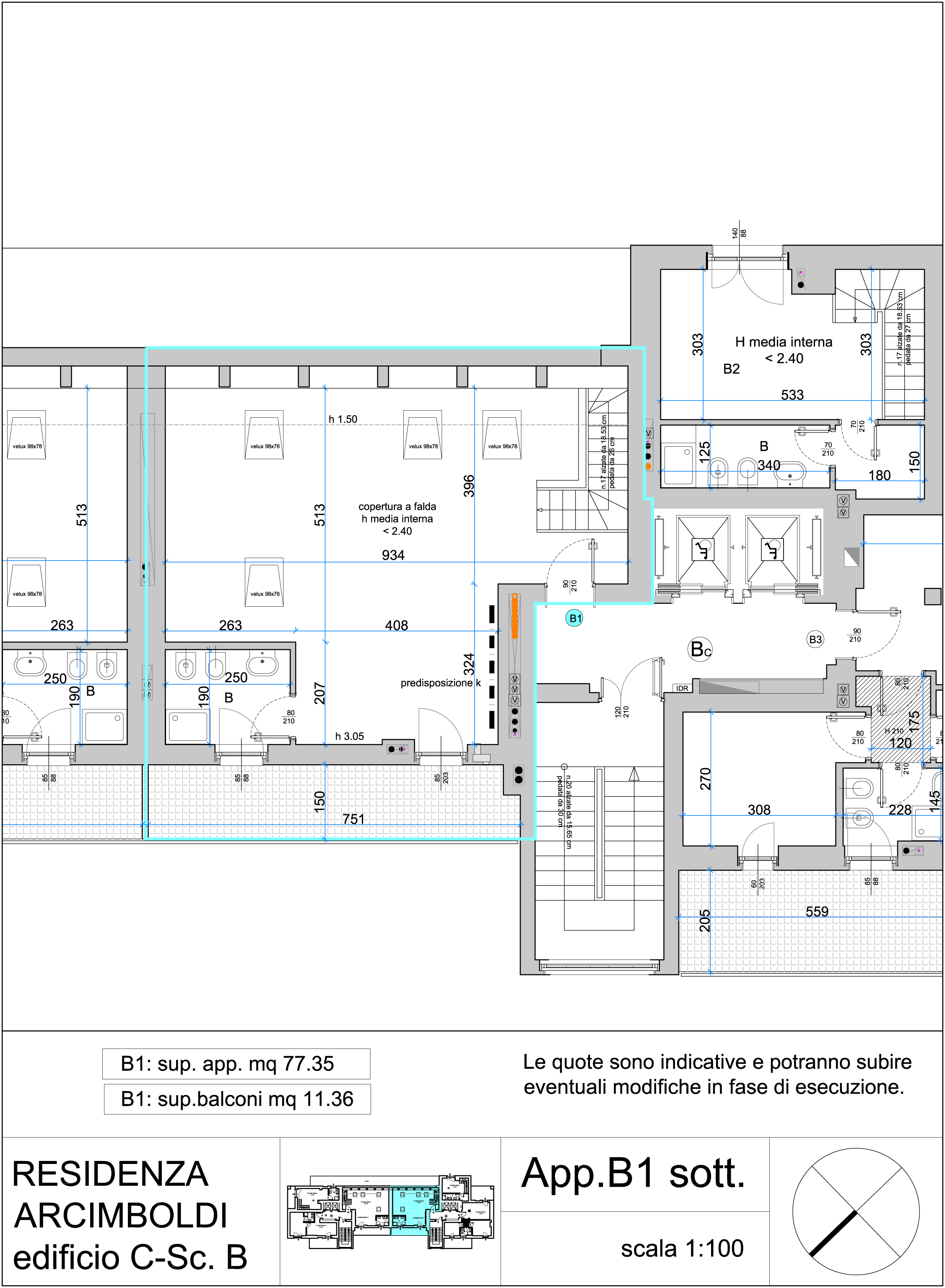  vendita attico nuova costruzione residenza Arcimboldi Bicocca Milano