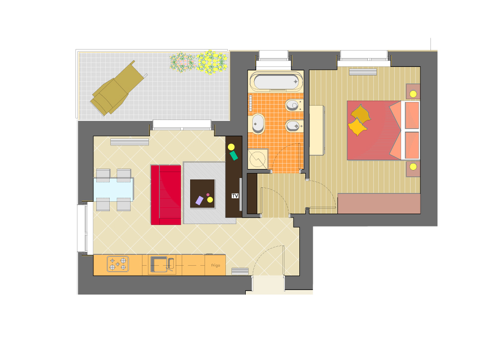 Vendita bilocale - Residenza Arcimboldi - Bicocca - Milano vendita bilocali Bicocca Milano
