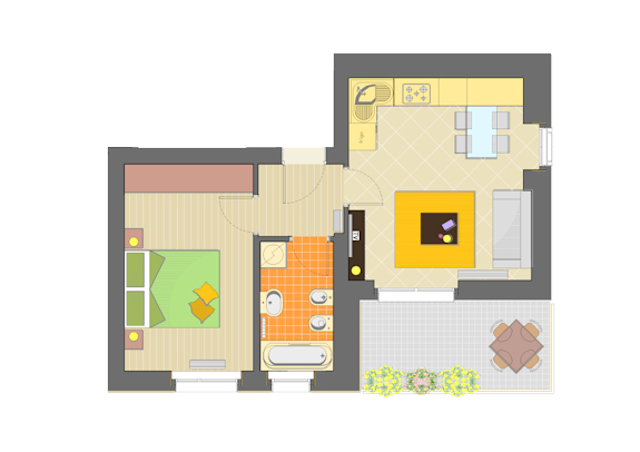 Vendita bilocale - Residenza Arcimboldi - Bicocca - Milano vendita bilocali Bicocca Milano