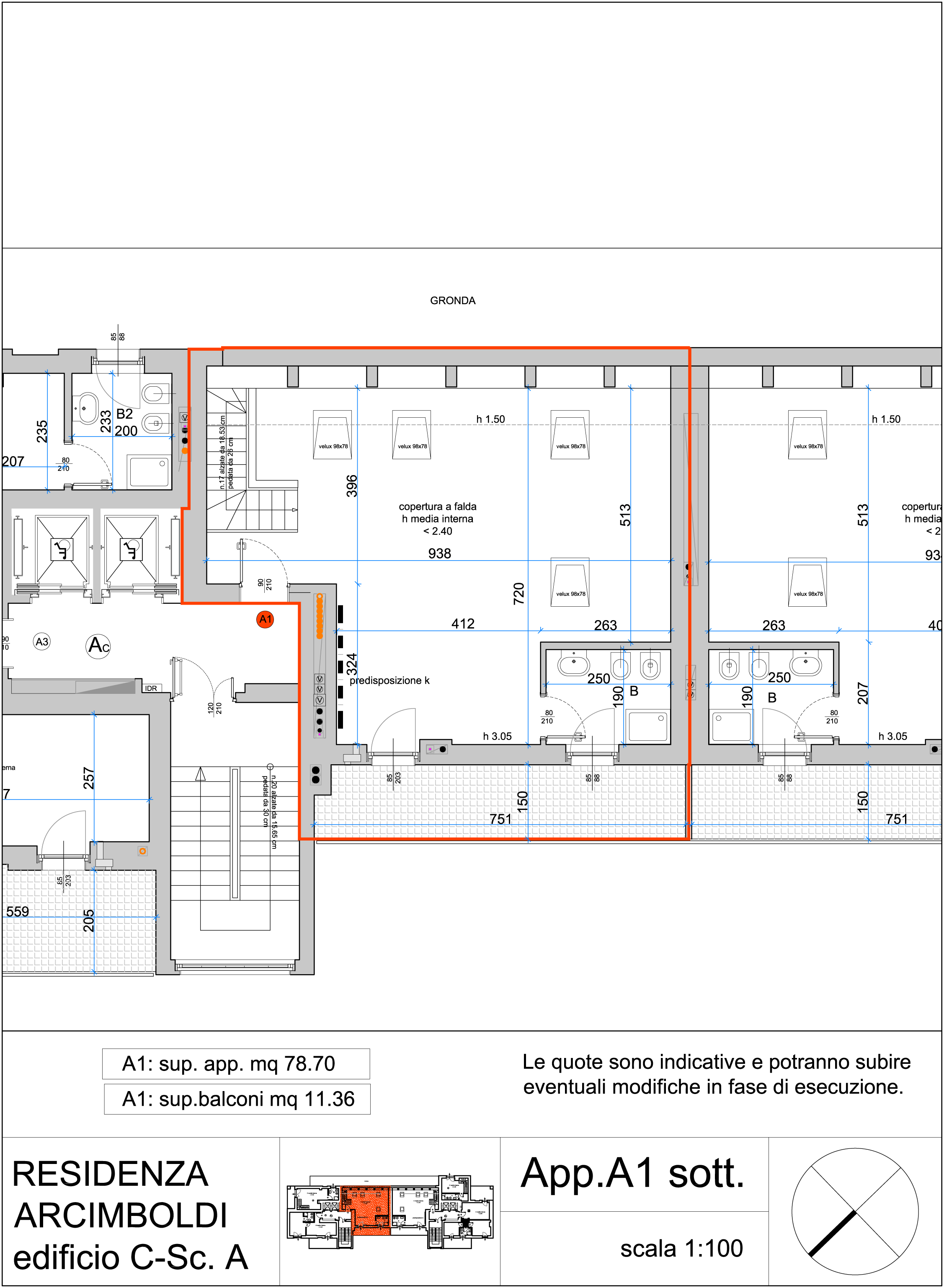  vendita attico nuova costruzione residenza Arcimboldi Bicocca Milano